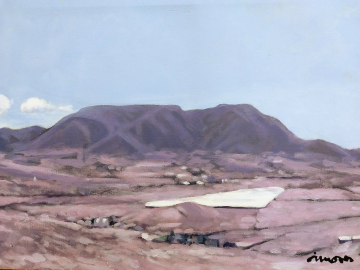 La Boca de los Frailes1 - 55x41cm - Mixta Lienzo - 2010